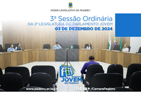 3ª Sessão Ordinária do Parlamento Jovem de Peabiru: Saúde Mental e Reconhecimento a Talentos Locais
