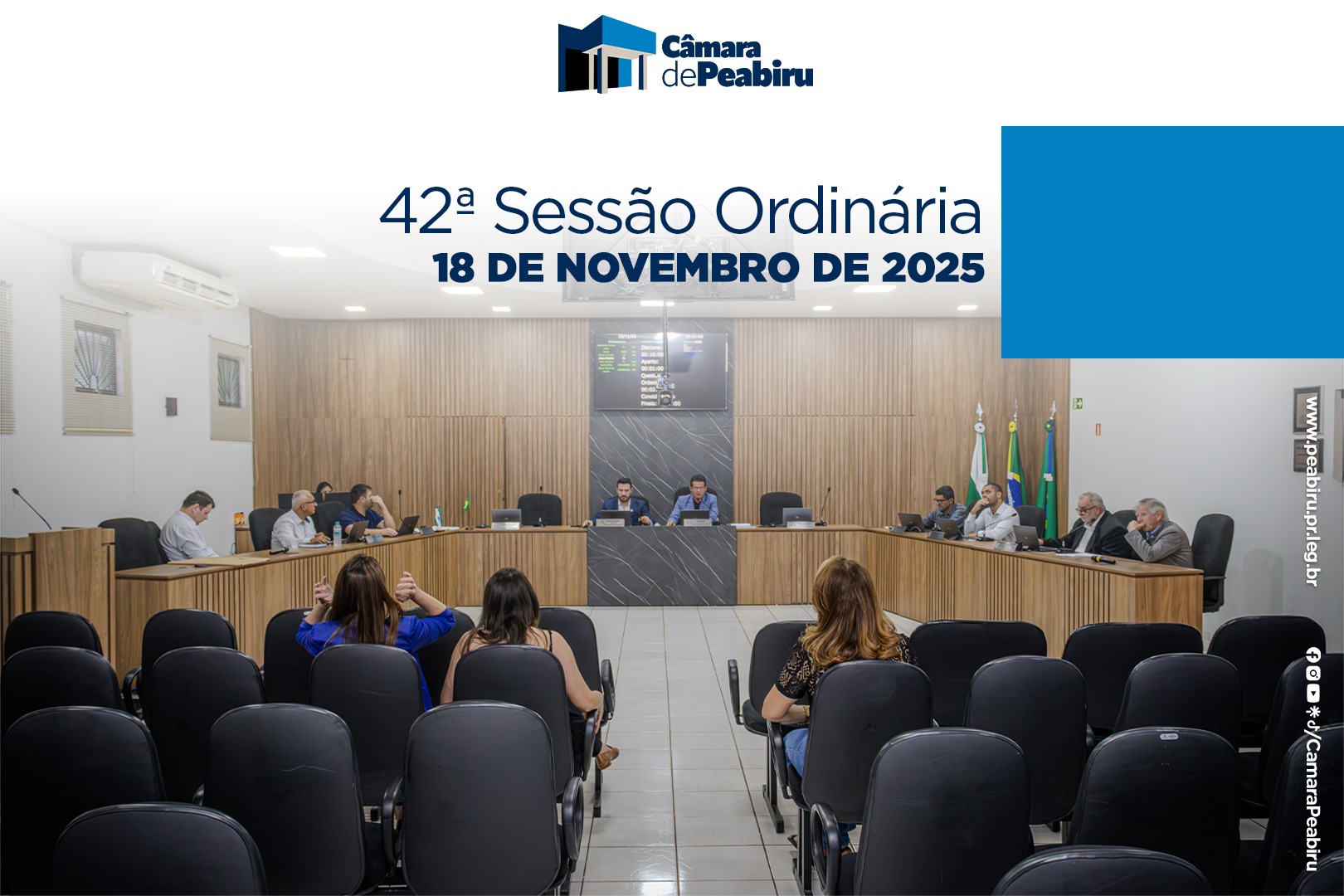 Câmara de Peabiru Aprova Mais de R$ 1,3 Milhão em Créditos e Filia-se à ACAMDOZE