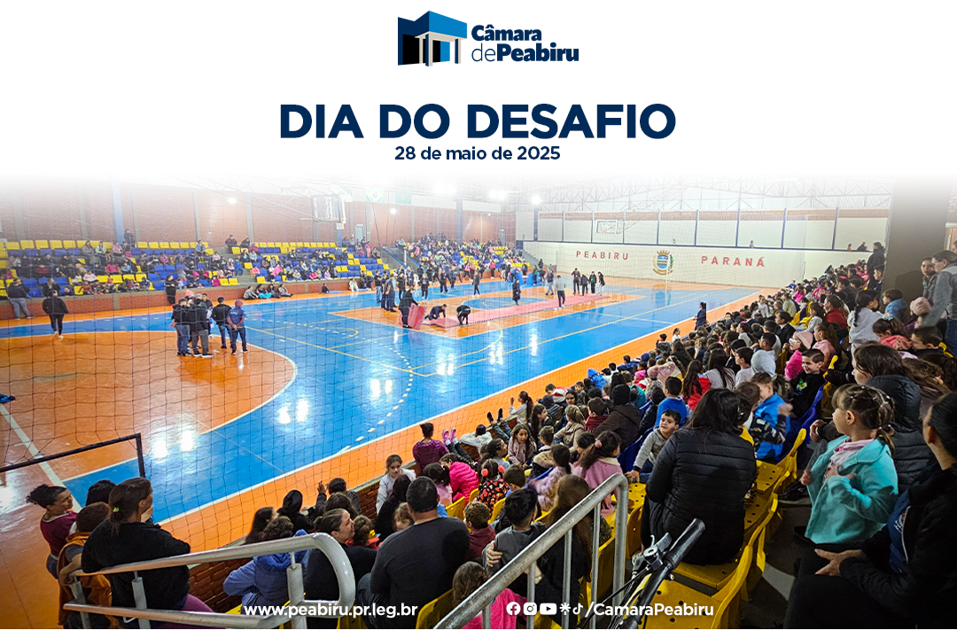 Câmara de Peabiru Celebra a Saúde e a União no Dia do Desafio com Jogos e Muita Diversão!