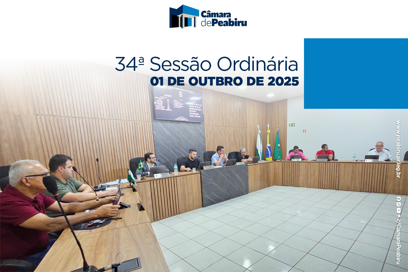 Câmara de Peabiru Formaliza Filiação à ACAMDOZE e Libera R$ 898 Mil em Créditos