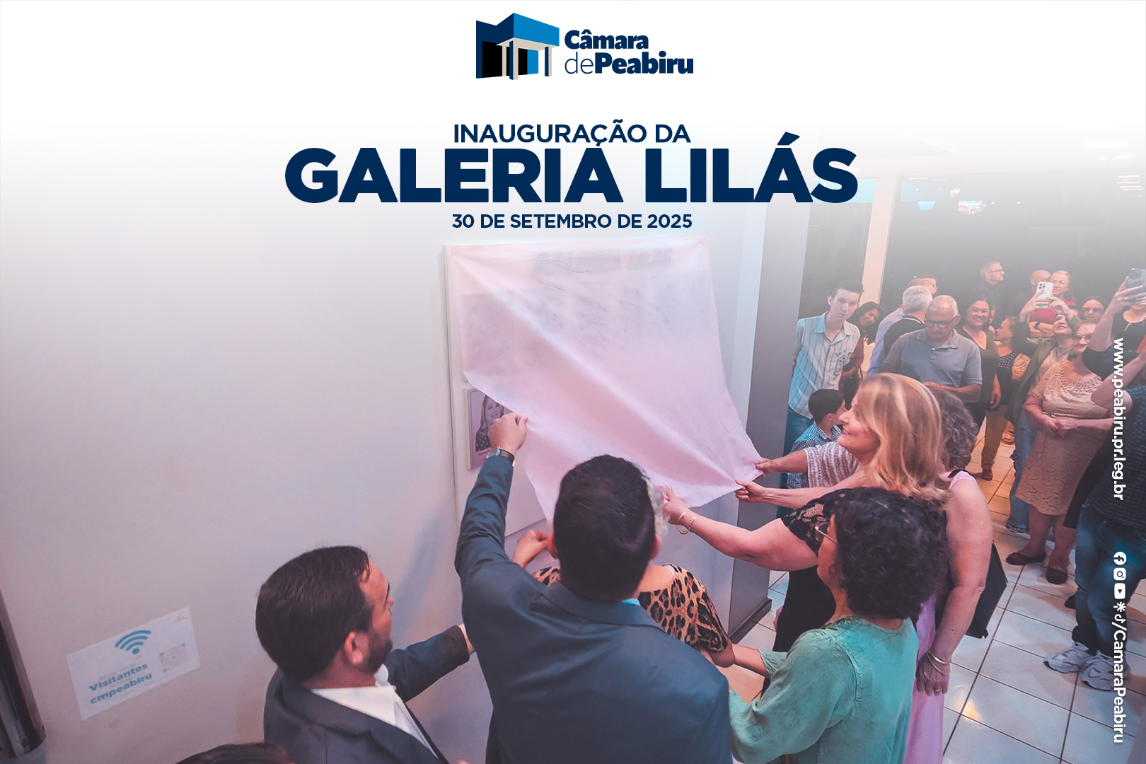 Peabiru Pinta sua História de Lilás: Galeria de Guerreiras Reafirma a Força Feminina no Parlamento