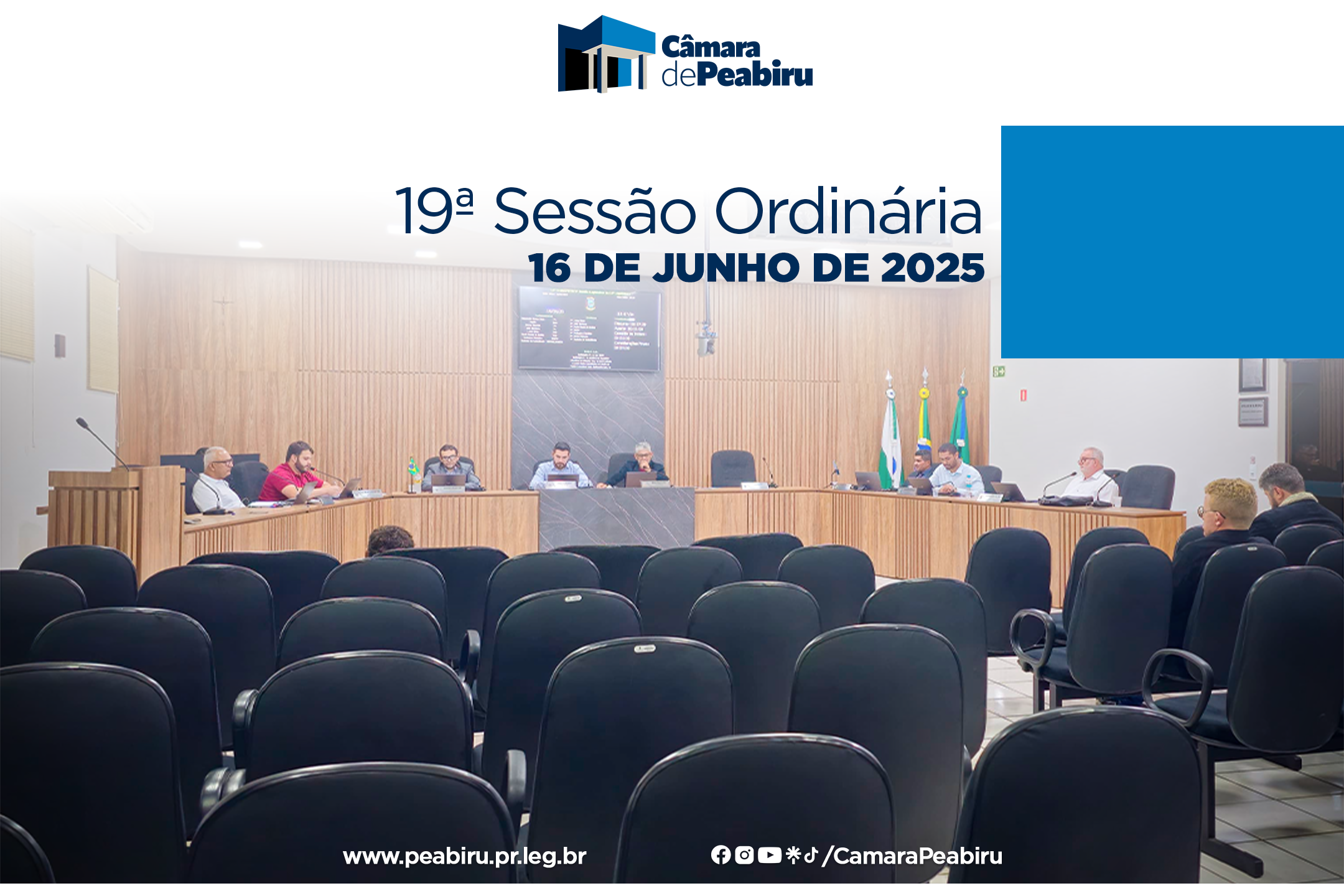 Sessão Legislativa em Peabiru: Compromisso Cívico e Debates Dinâmicos Marcam Noite de Deliberações