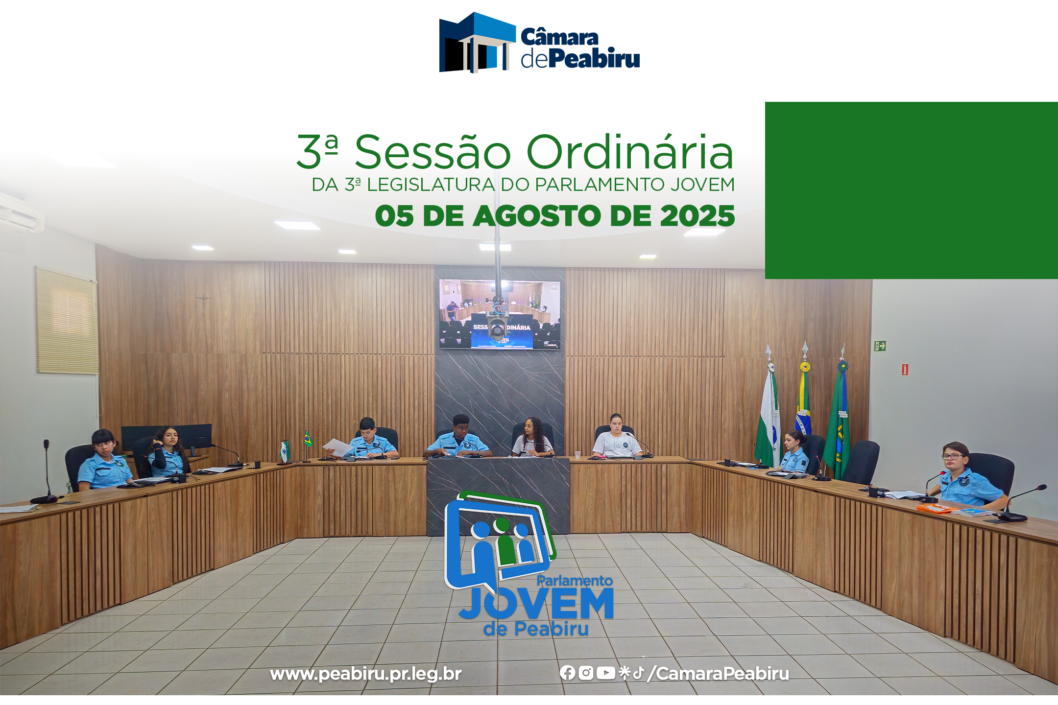 Voz Jovem em Ação: Parlamento Mirim de Peabiru Inspira com Proposições Criativas e Debates Animados
